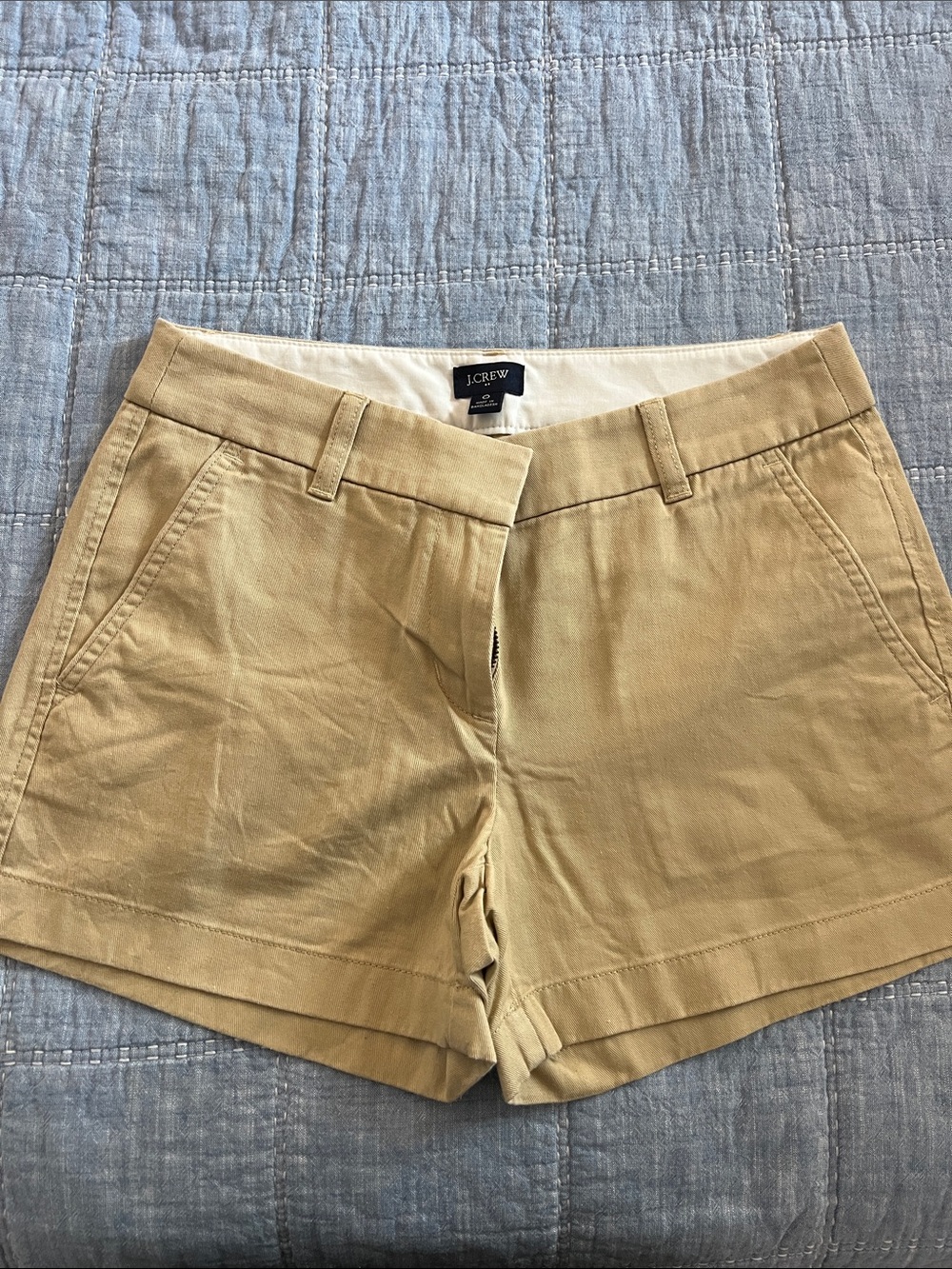 J. Crew Chino Shorts in Khaki